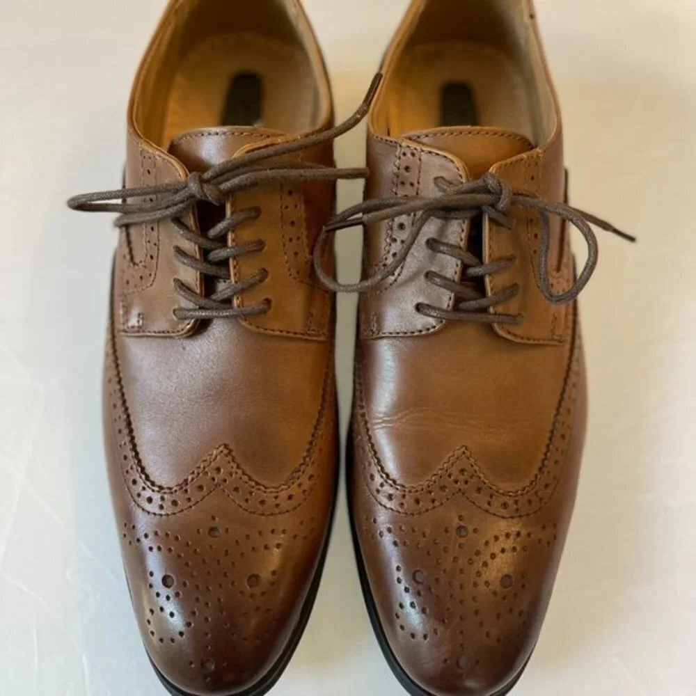 Alfani Leather Oxford Shoes - Size 9.5